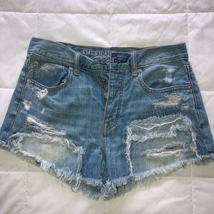 American Eagle Distressed Shorts